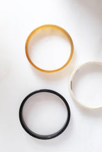 Load image into Gallery viewer, Tron Buffalo Horn Minimalist Bangle Bracelet (1pc)
