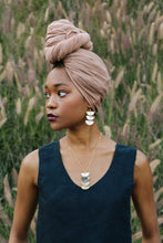 Load image into Gallery viewer, Hanoi Triple Crescent Buffalo Horn Earrings