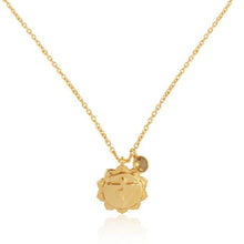 Load image into Gallery viewer, Solar Plexus Chakra, Manipura- Citrine Charm (Empowerment:Self Esteem:Confidence)Sterling Silver Gold vermeil