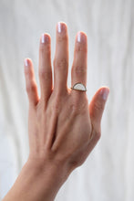Load image into Gallery viewer, Mat Trang 16K Gold-Plated Brass Buffalo Horn Crescent Ring