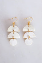 Load image into Gallery viewer, Cat Ba Crescent Drop Buffalo Horn Dangle Earrings