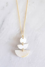 Load image into Gallery viewer, Saigon Geometric Buffalo Horn Pendant Necklace