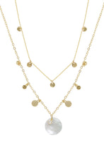 Load image into Gallery viewer, Atlantis Shell 18k Gold Plated Necklace Set
