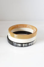 Load image into Gallery viewer, Tron Buffalo Horn Minimalist Bangle Bracelet (1pc)

