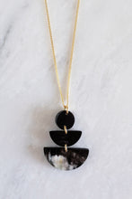 Load image into Gallery viewer, Saigon Geometric Buffalo Horn Pendant Necklace
