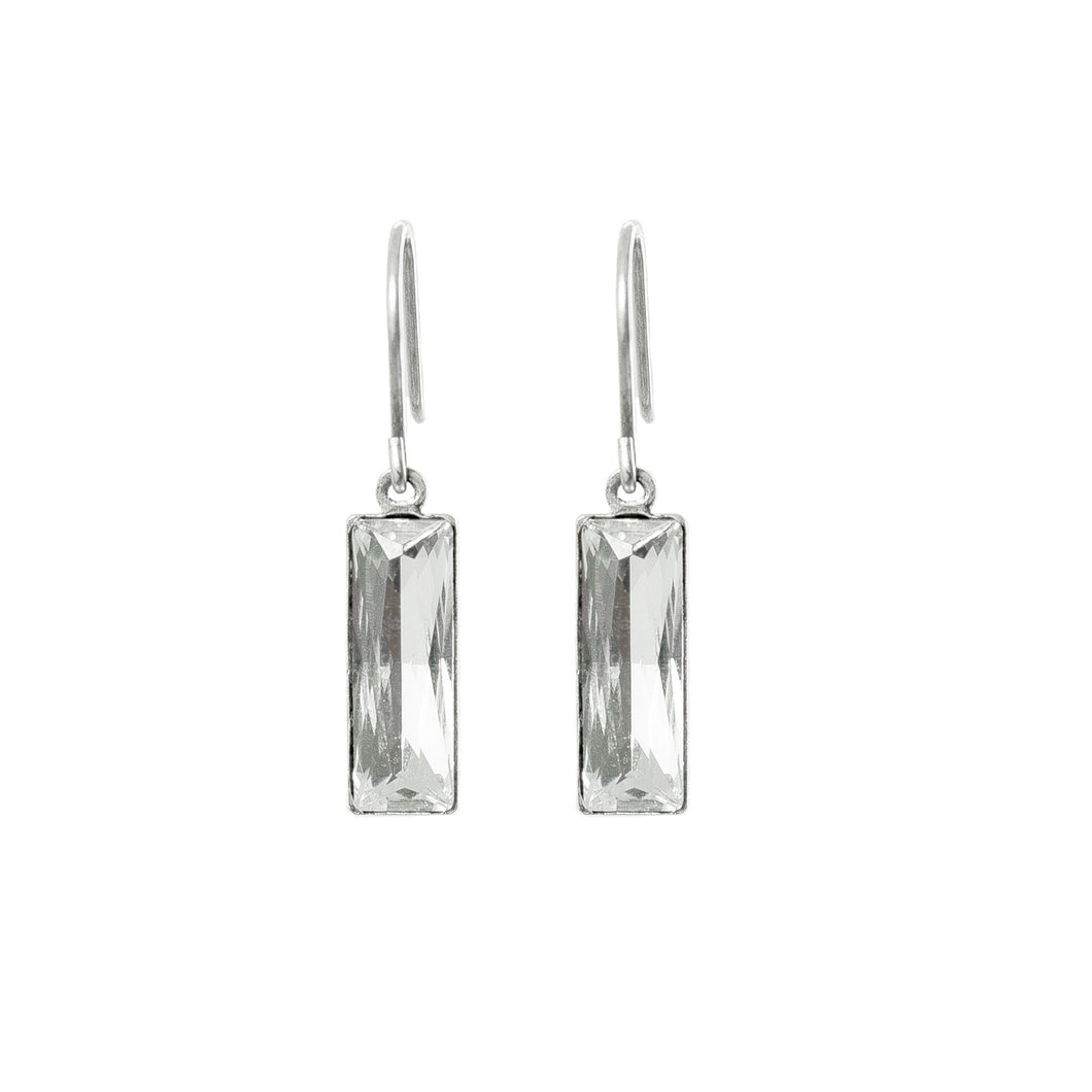 elizabeth earrings - silver