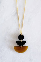 Load image into Gallery viewer, Saigon Geometric Buffalo Horn Pendant Necklace
