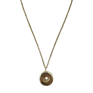 Shell Casing Pendant Necklace