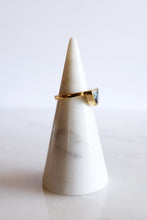 Load image into Gallery viewer, Mat Trang 16K Gold-Plated Brass Buffalo Horn Crescent Ring
